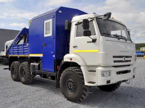 ГПА КАМАЗ 43118-3027-50 с КМУ АНТ 8.5-2 – 6+2 места