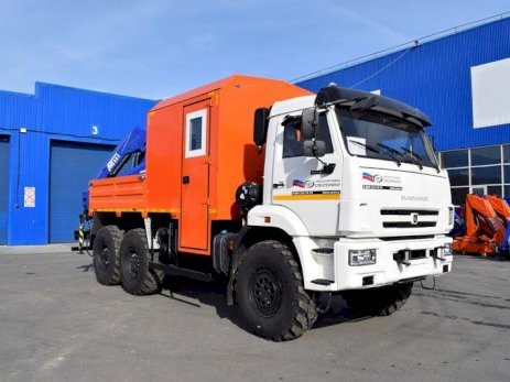 ГПА КАМАЗ 43118-3011-50 с КМУ АНТ 8.5-2 – 6+2 места