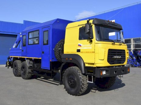 ГПА Урал 4320-4972-80Е5 с КМУ АНТ 4.4-1 (001) – 8+2 места