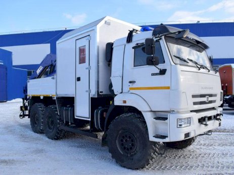Аварийно-спасательный автомобиль КАМАЗ 43118-3027-50 с КМУ АНТ 8.5-2 (001)