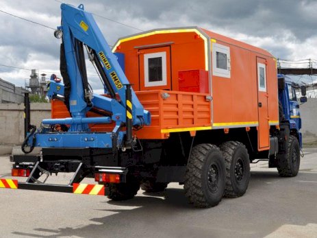 АРОК КАМАЗ 43114 с КМУ ИМ-50