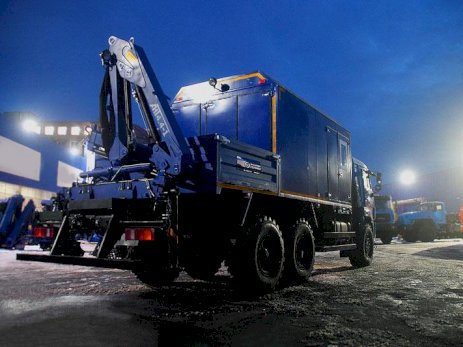 АРОК КАМАЗ 43118-3027-50 с КМУ АНТ 4.4-1