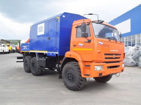 ПАРМ КАМАЗ 43118-3027-50 с КМУ Palfinger PK 8500 (013, г-р EG-202)