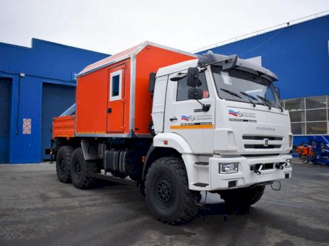 ПАРМ КАМАЗ 43118-3017-50 с КМУ ИМ-100