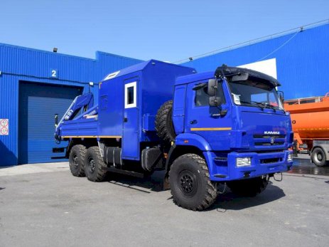 ПАРМ КАМАЗ 43118-3027-50 с КМУ АНТ 12-2 (036, г-р EG-202)