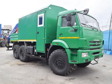 ПАРМ КАМАЗ 43118-3027-50 с КМУ АНТ 12-2 (017, г-р EG-202)