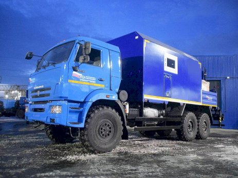 ПАРМ КАМАЗ 43118-3027-50 с КМУ АНТ 4.4-1 (011, г-р ГБС-38)