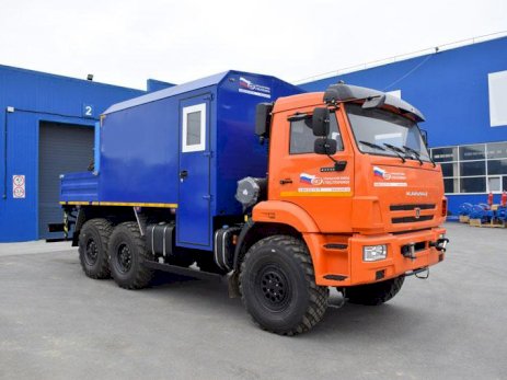 ПАРМ КАМАЗ 43118-3027-50 с КМУ АНТ 1.8-2 (026, г-р EG-202)