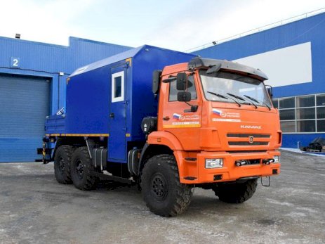 ПАРМ КАМАЗ 43118-3017-50 с КМУ АНТ 7.5-2 (050, г-р EG-202)