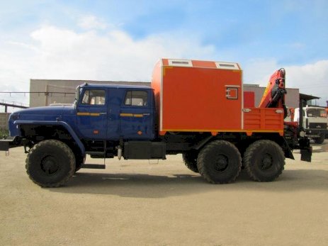 ПАРМ Урал 4320-1912-60Е5 с КМУ Palfinger PK 15500