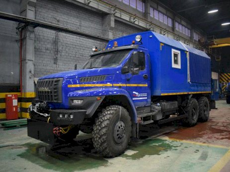 ПАРМ Урал-NEXT 4320-6951-74Е5 с КМУ HIAB XS 099