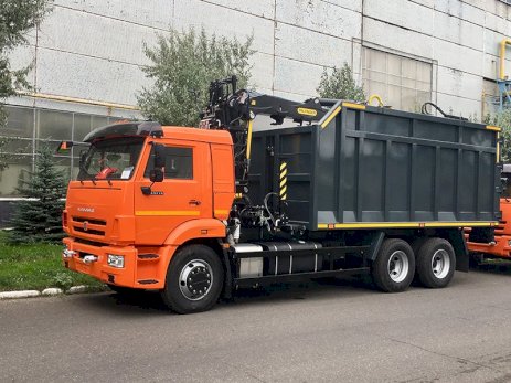 КАМАЗ 65115-773962-50 (30 куб.м.) с КМУ VM10L74M