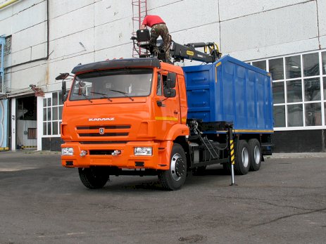 КАМАЗ 65115-3094-48 (27 куб.м.) с КМУ VM10L74М