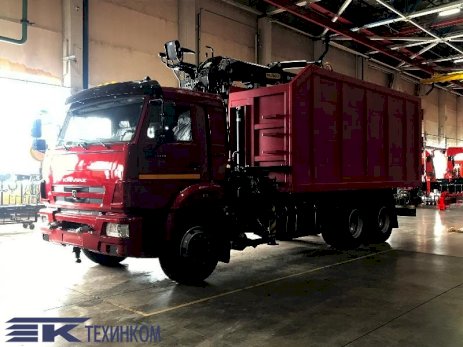 КАМАЗ 65115-3094-48 (30 куб.м.) с КМУ VM10L74М half-pipe