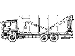 КАМАЗ 6580-3051-68 с КМУ VM10L86
