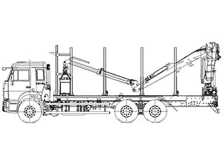 КАМАЗ 65115-773962-50 с КМУ ОМТЛ 97-04