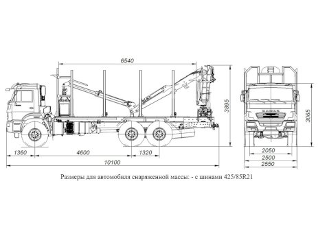 КАМАЗ 43118-3027-50 с КМУ VC8L74