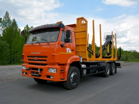 КАМАЗ-6520 с КМУ Велмаш VM10L86