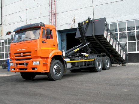 КАМАЗ 6520-3072-53 с гидроупорами с КМУ Palfinger РН Т20РI.57