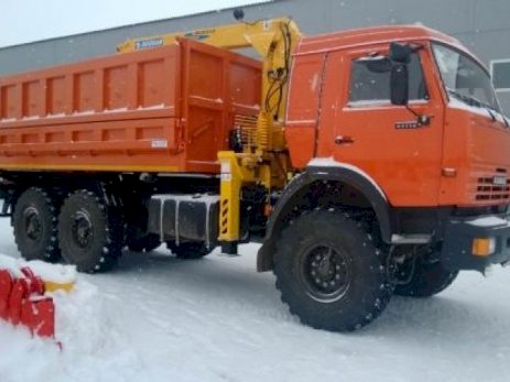 КАМАЗ 43118 с КМУ SOOSAN SCS 513