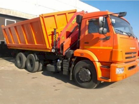 КАМАЗ 65115 с КМУ Palfinger PK 15500А