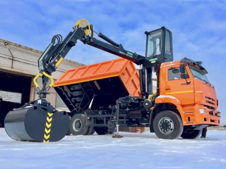 КАМАЗ 65115 с КМУ ВЕЛМАШ ОМТЛ 97-04К