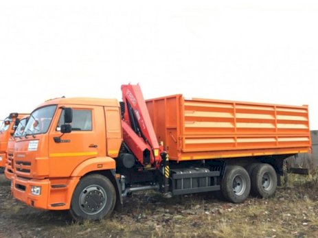 КАМАЗ 65115 с КМУ FASSI F155A.0.22