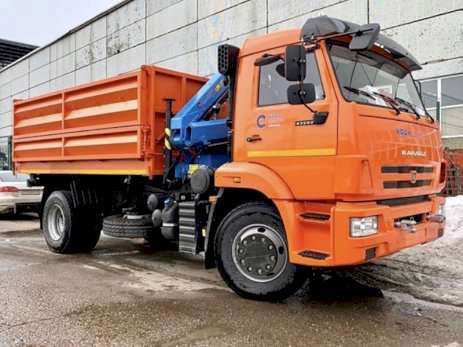 КАМАЗ 43253 с КМУ Inman IM 95
