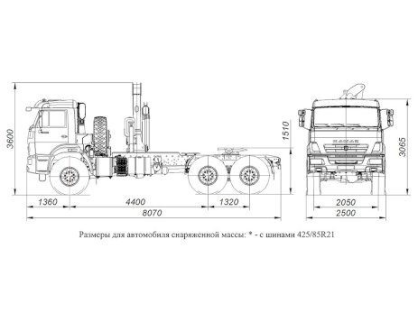КАМАЗ 43118-3027-50 с КМУ Fassi F155A.0.22
