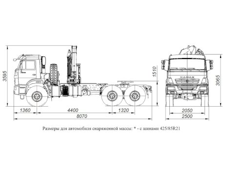 КАМАЗ 43118-3027-50 с КМУ Inman IM150N