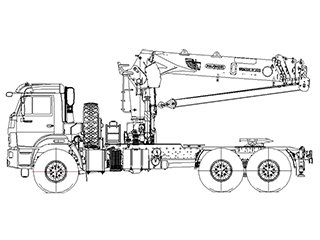 КАМАЗ 43118-3027-50 с КМУ Inman IT 200