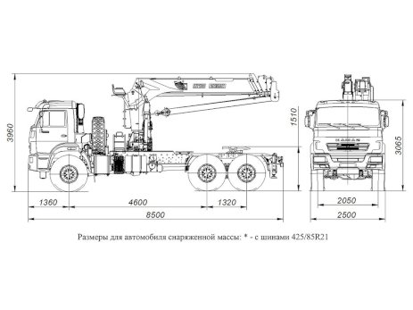 КАМАЗ-43118-3011-50 с КМУ Inman IT 180