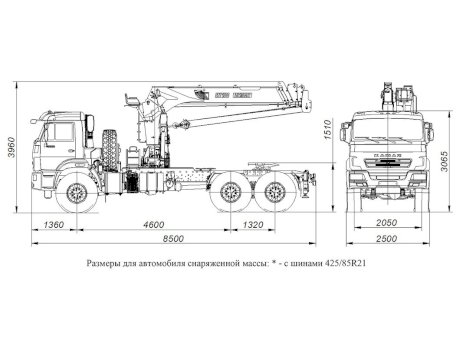 КАМАЗ 43118-3027-50 с КМУ Inman IT 180