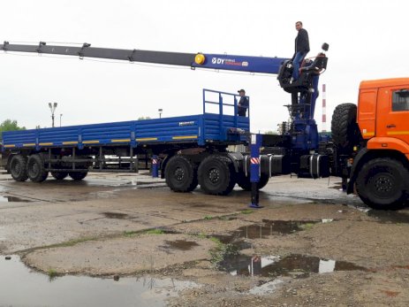 КАМАЗ 43118-3027-50 с КМУ DongYang SS1956 ace