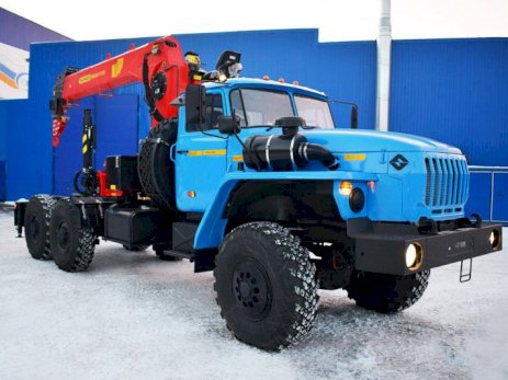 Урал 4320 с КМУ ИТ-200