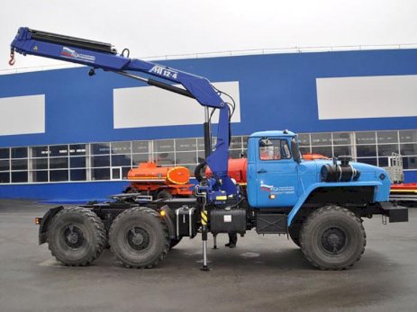 Урал 4320 с КМУ АНТ 12-4