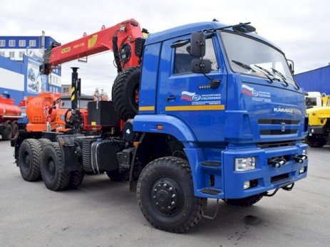 КАМАЗ 65225 с КМУ ИТ-180 (020)