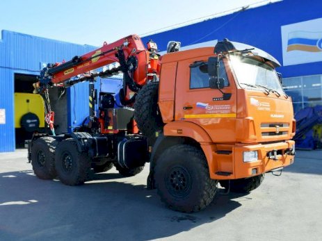 КАМАЗ 43118 с КМУ ИТ-200 (017)