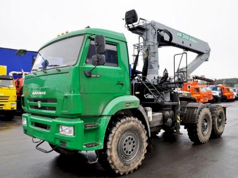 КАМАЗ 43118 с КМУ ИФ-300С