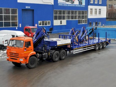 КАМАЗ 43118 с КМУ АНТ 22-4