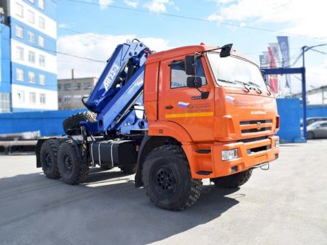 КАМАЗ 43118 с КМУ АНТ 22-2