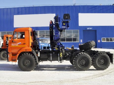 КАМАЗ 43118 с КМУ АНТ 12-4
