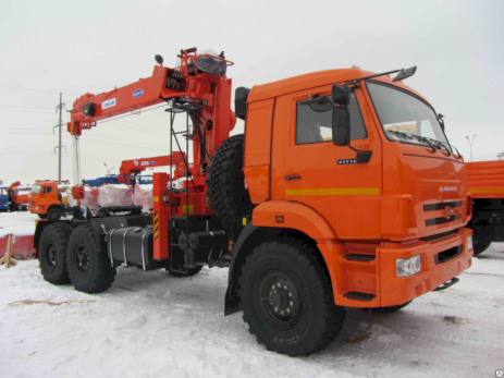КАМАЗ-43118Т с КМУ Horyong HRS 216