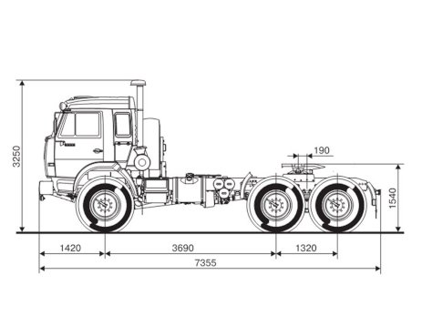 КАМАЗ 43118-3011-50 с КМУ Kanglim 2056