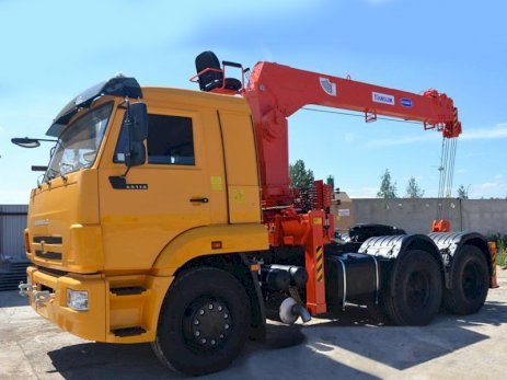 КАМАЗ-65116 с КМУ Kanglim 1256