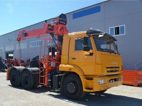 КАМАЗ-65115 с КМУ Hangil HGC986M