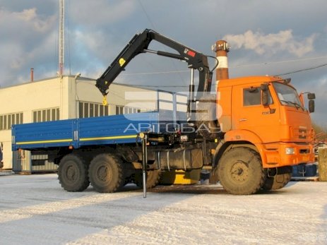КАМАЗ-43118 с КМУ Hiab 178 B-2 X-DUO