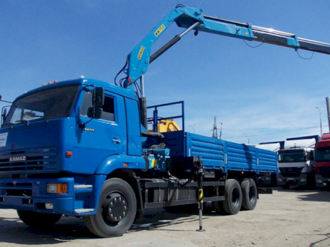 КАМАЗ 65117 с КМУ INMAN IM-150