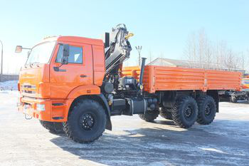 КАМАЗ 43118 с КМУ HIAB 144 B2 DUO