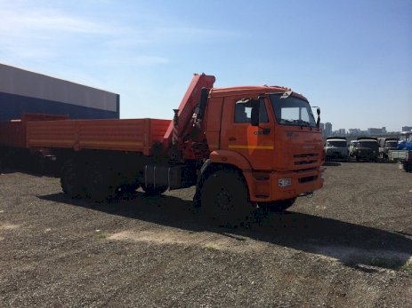 КАМАЗ 43118 с КМУ Fassi F155.A.0.22